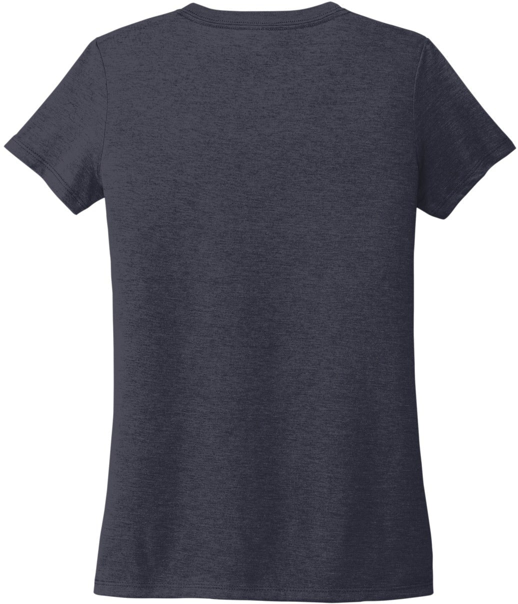 no-logo Allmade Ladies Tri-Blend V-Neck Tee-Regular-Allmade-Thread Logic