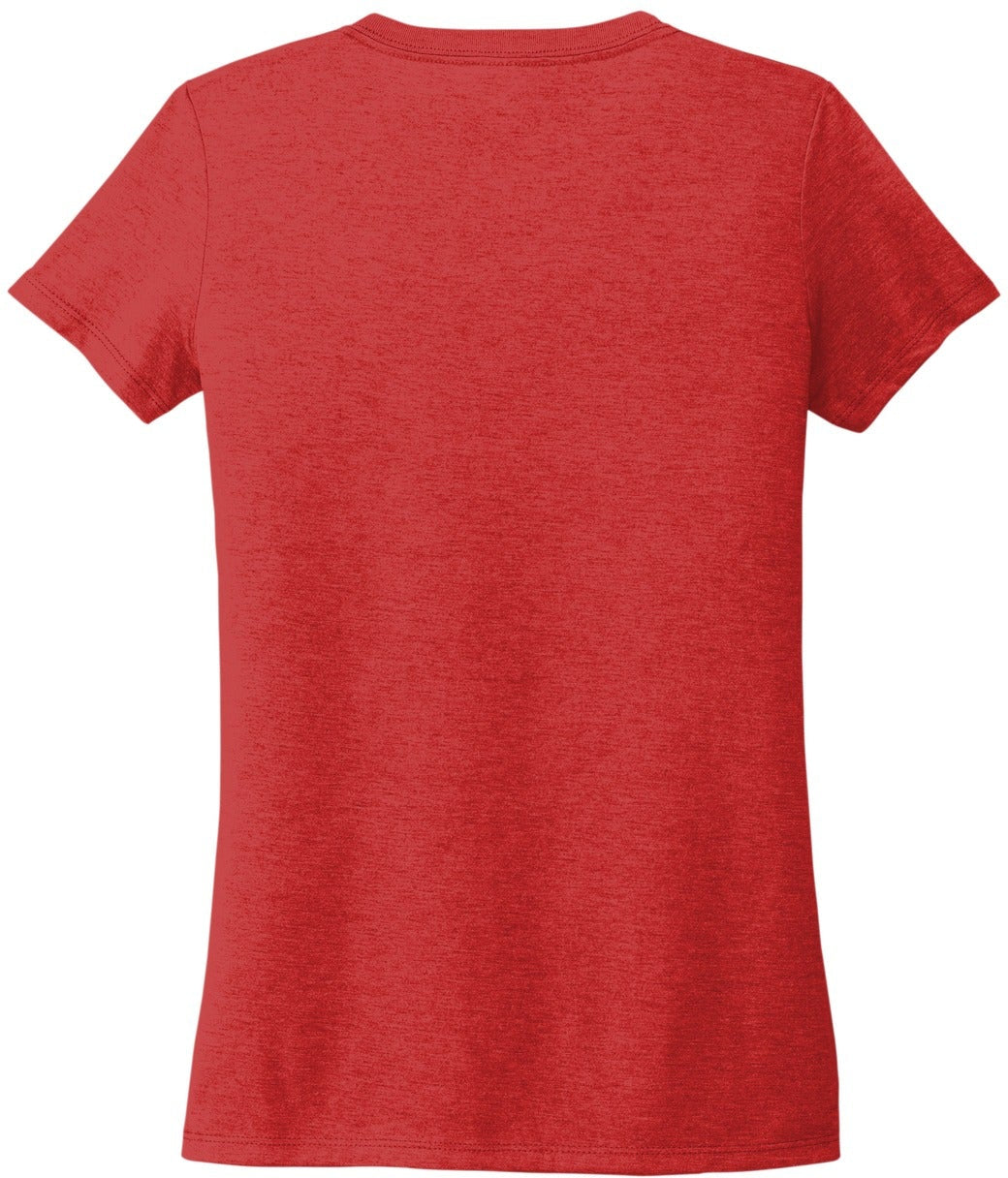 no-logo Allmade Ladies Tri-Blend V-Neck Tee-Regular-Allmade-Thread Logic