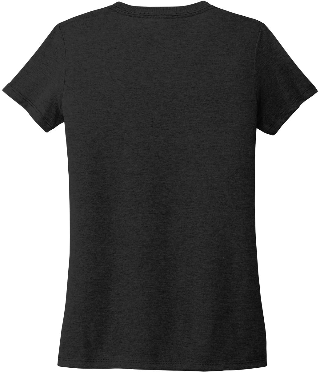no-logo Allmade Ladies Tri-Blend V-Neck Tee-Regular-Allmade-Thread Logic