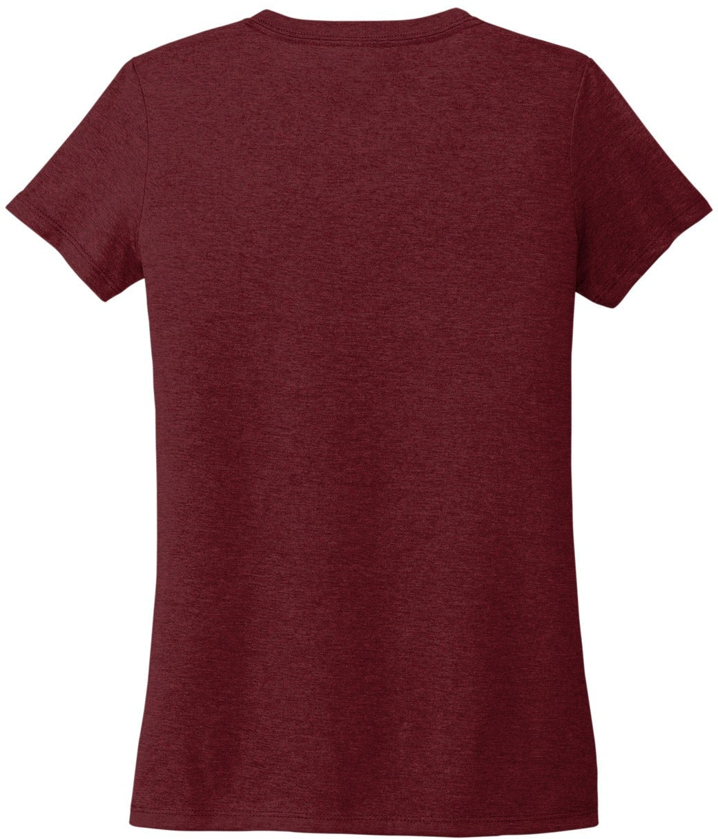 no-logo Allmade Ladies Tri-Blend V-Neck Tee-Regular-Allmade-Thread Logic