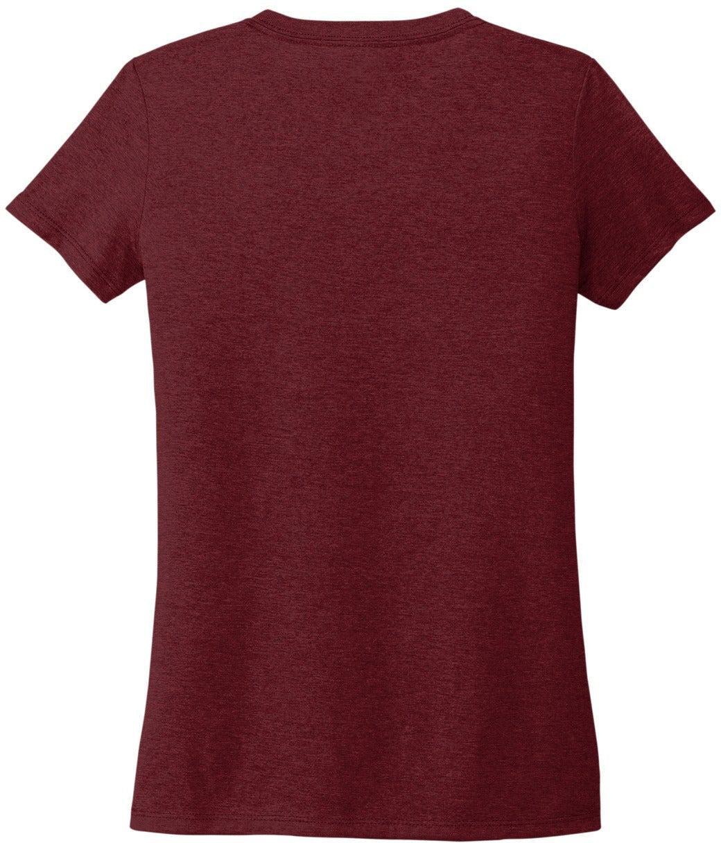 no-logo Allmade Ladies Tri-Blend V-Neck Tee-Regular-Allmade-Thread Logic