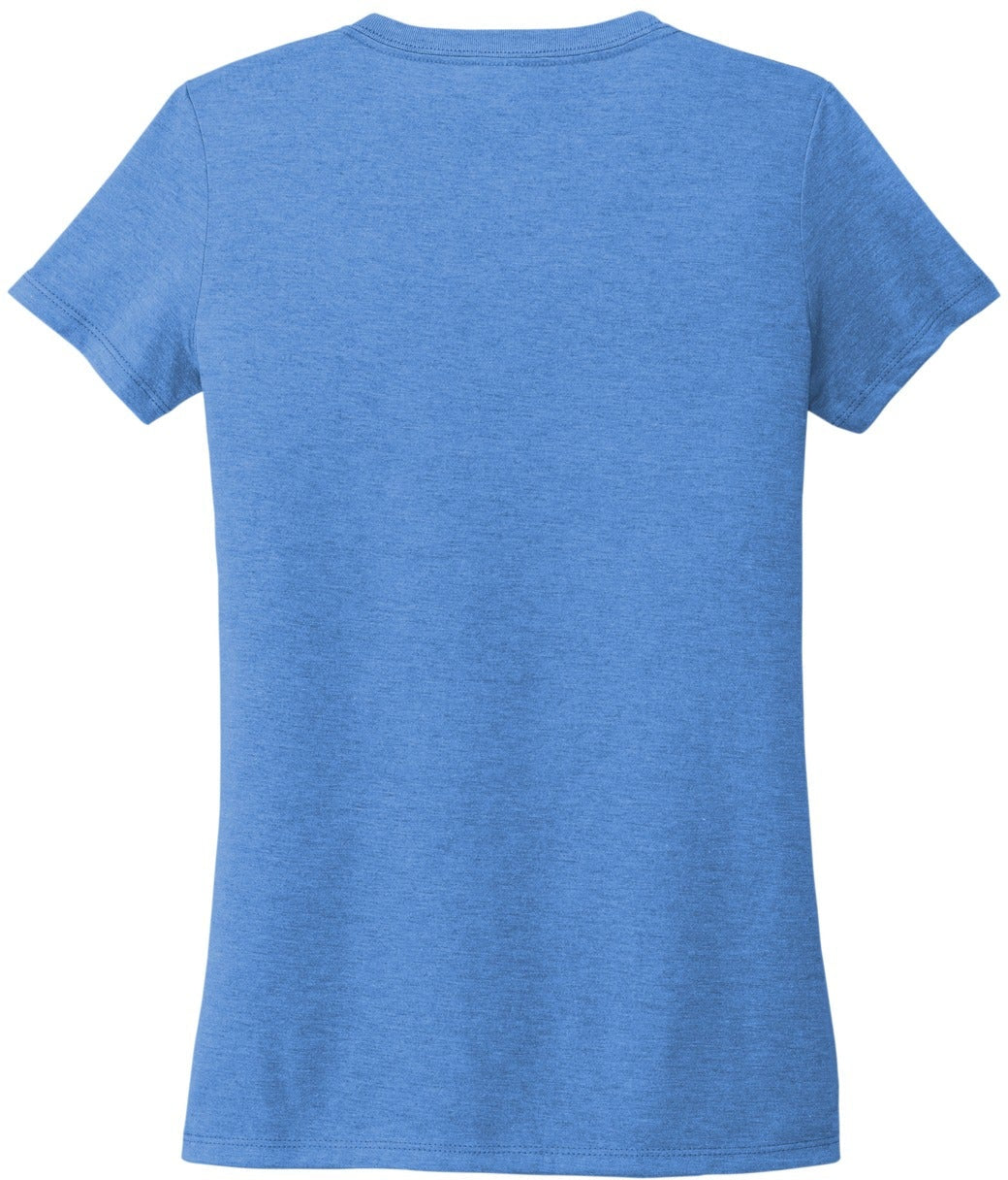 no-logo Allmade Ladies Tri-Blend V-Neck Tee-Regular-Allmade-Thread Logic