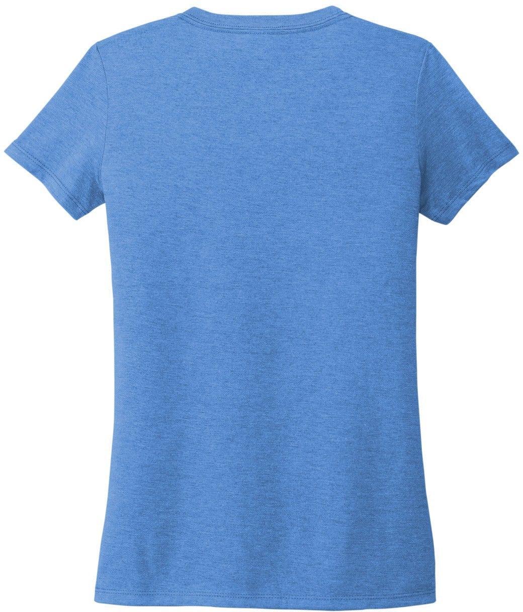 no-logo Allmade Ladies Tri-Blend V-Neck Tee-Regular-Allmade-Thread Logic