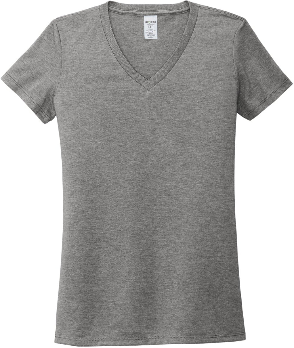 Allmade Ladies Tri-Blend V-Neck Tee