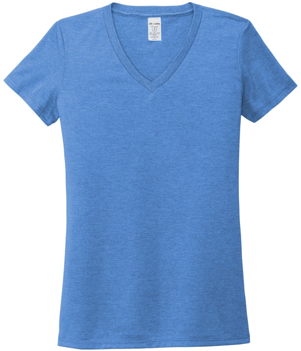 Allmade Ladies Tri-Blend V-Neck Tee