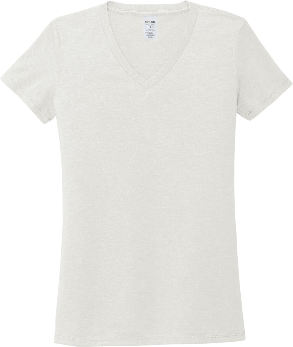 Allmade Ladies Tri-Blend V-Neck Tee