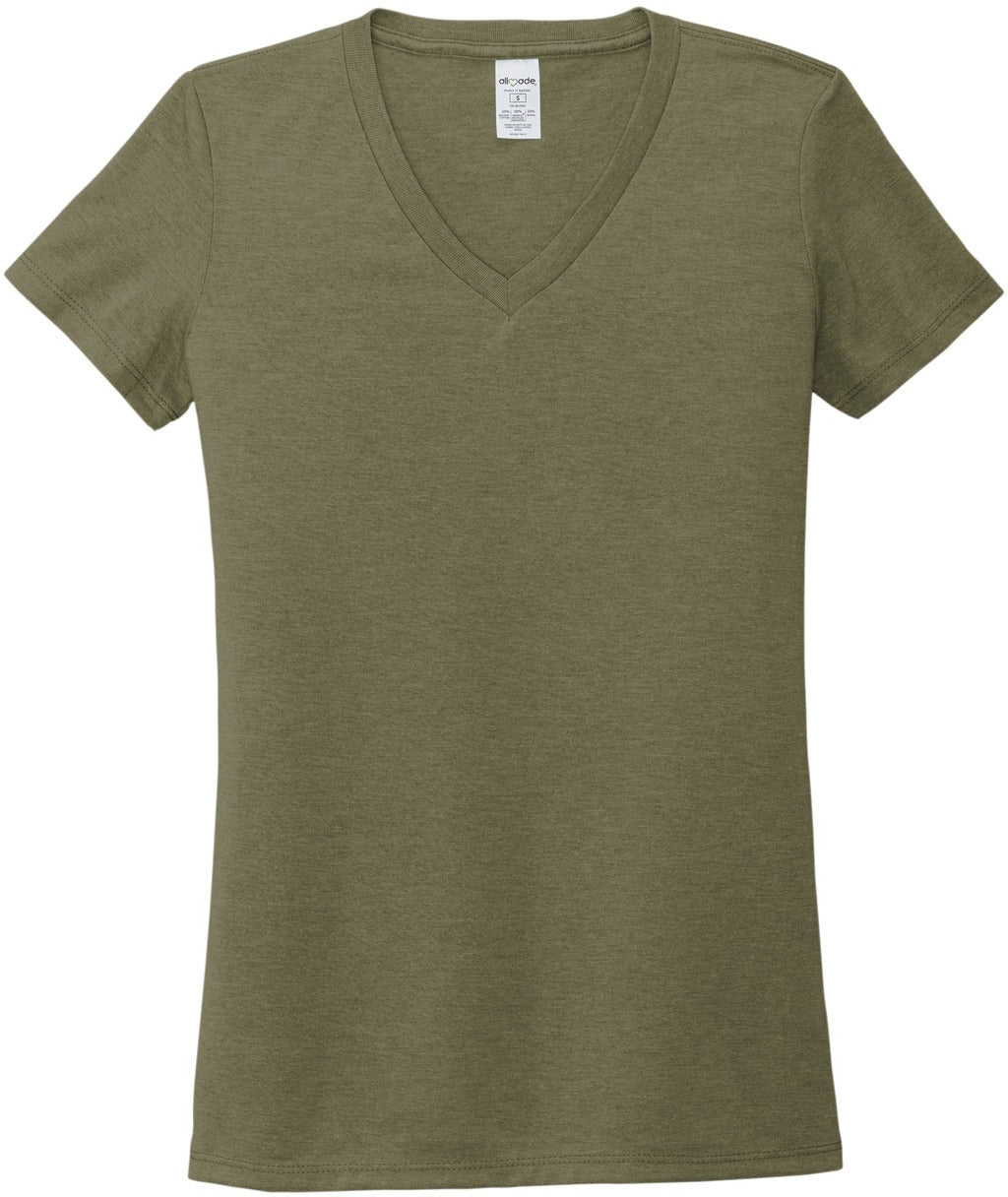 Allmade Ladies Tri-Blend V-Neck Tee