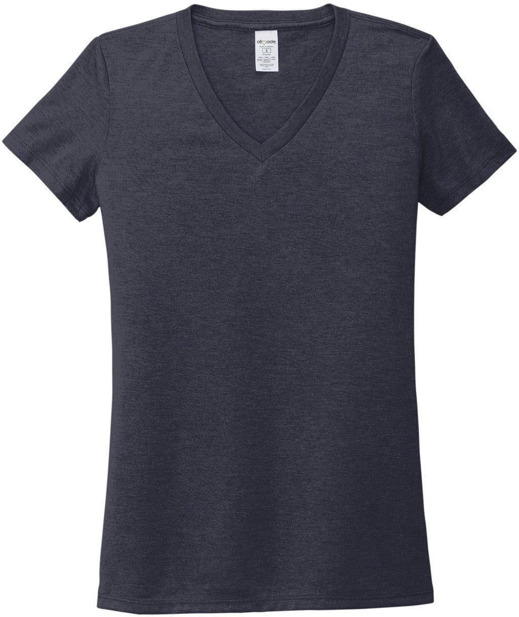Allmade Ladies Tri-Blend V-Neck Tee