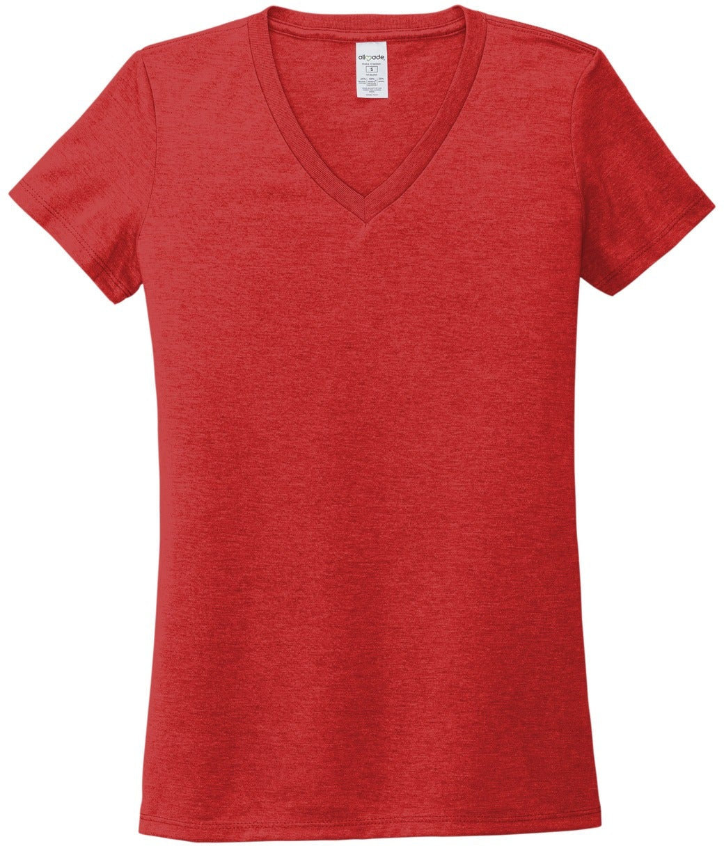 Allmade Ladies Tri-Blend V-Neck Tee