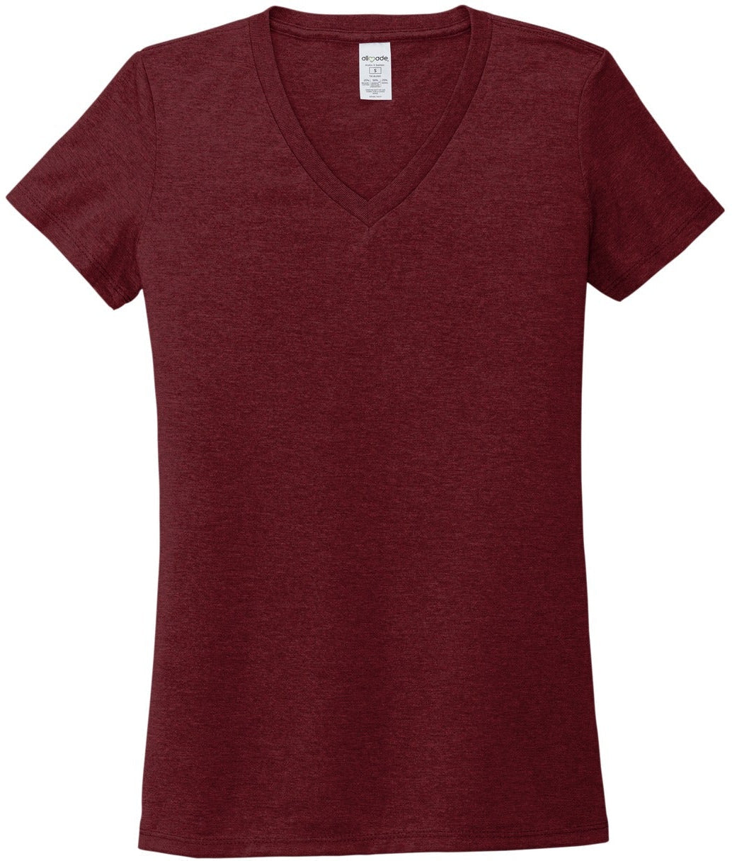 Allmade Ladies Tri-Blend V-Neck Tee