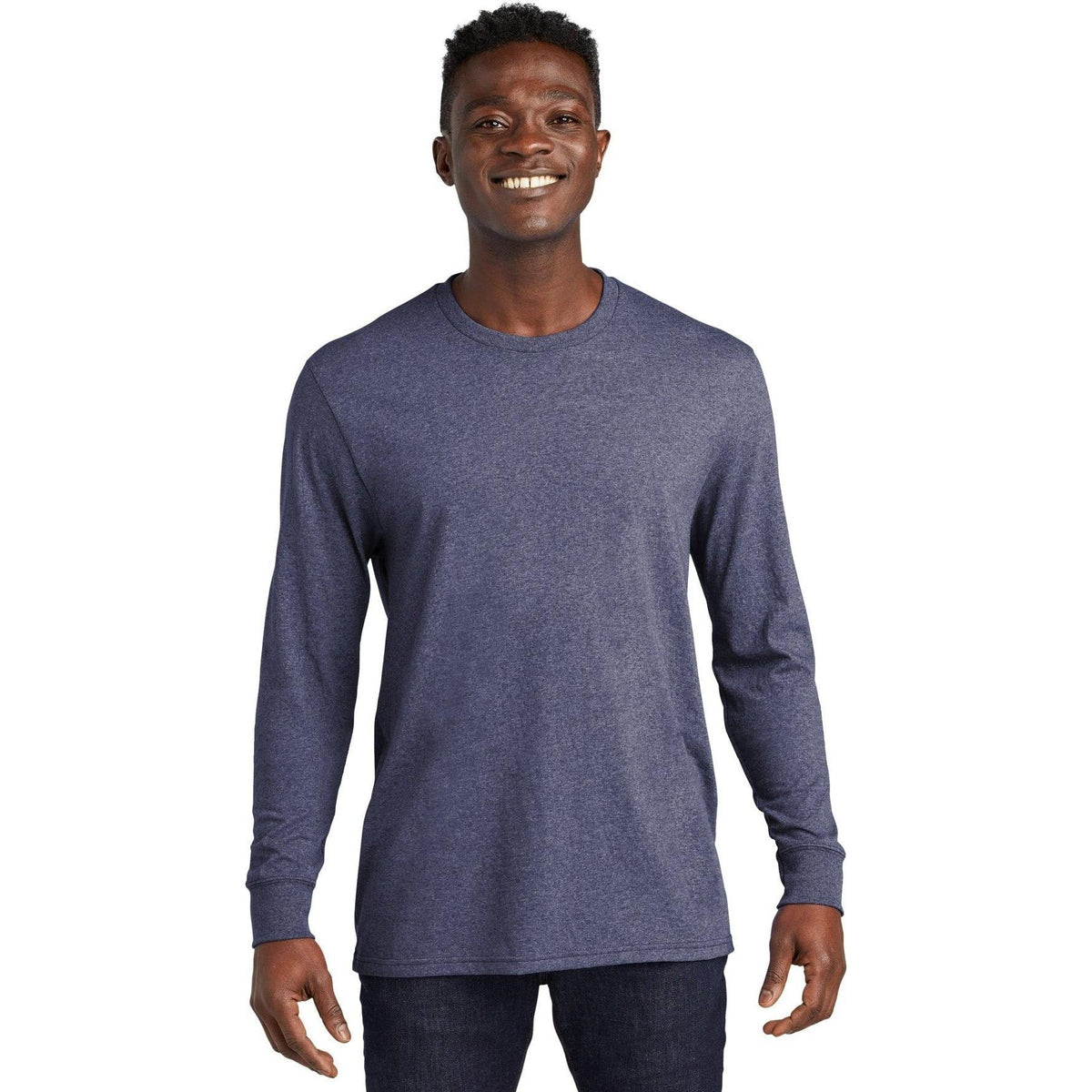 no-logo Allmade Unisex Long Sleeve Recycled Blend Tee-Regular-Allmade-Thread Logic