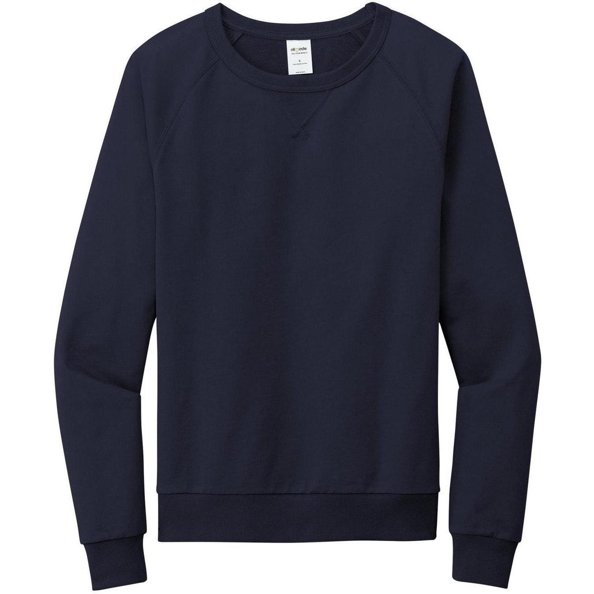 no-logo Allmade Unisex Organic French Terry Crewneck Sweatshirt