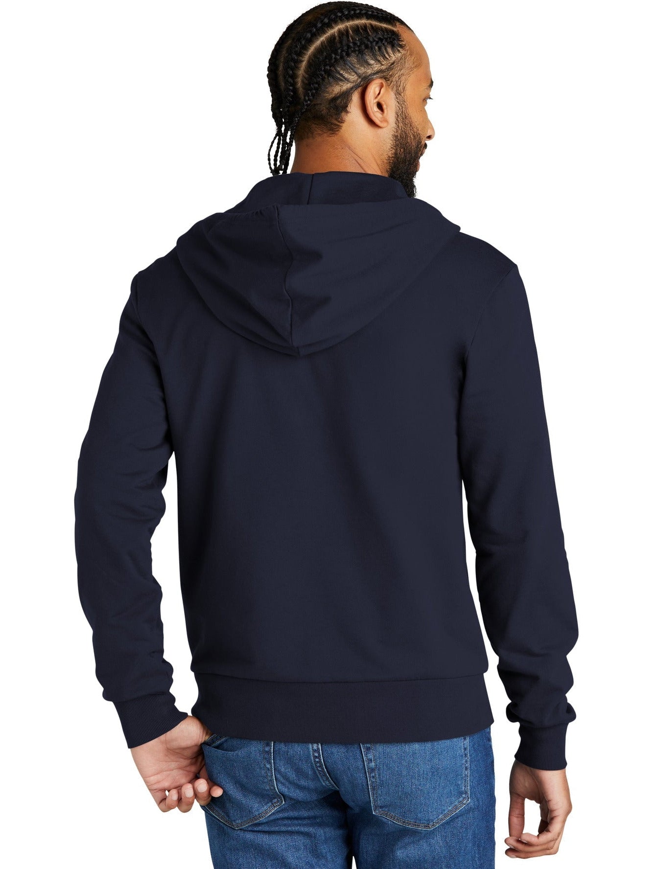 no-logo Allmade Unisex Organic French Terry Full-Zip Hoodie-Regular-Allmade-Thread Logic