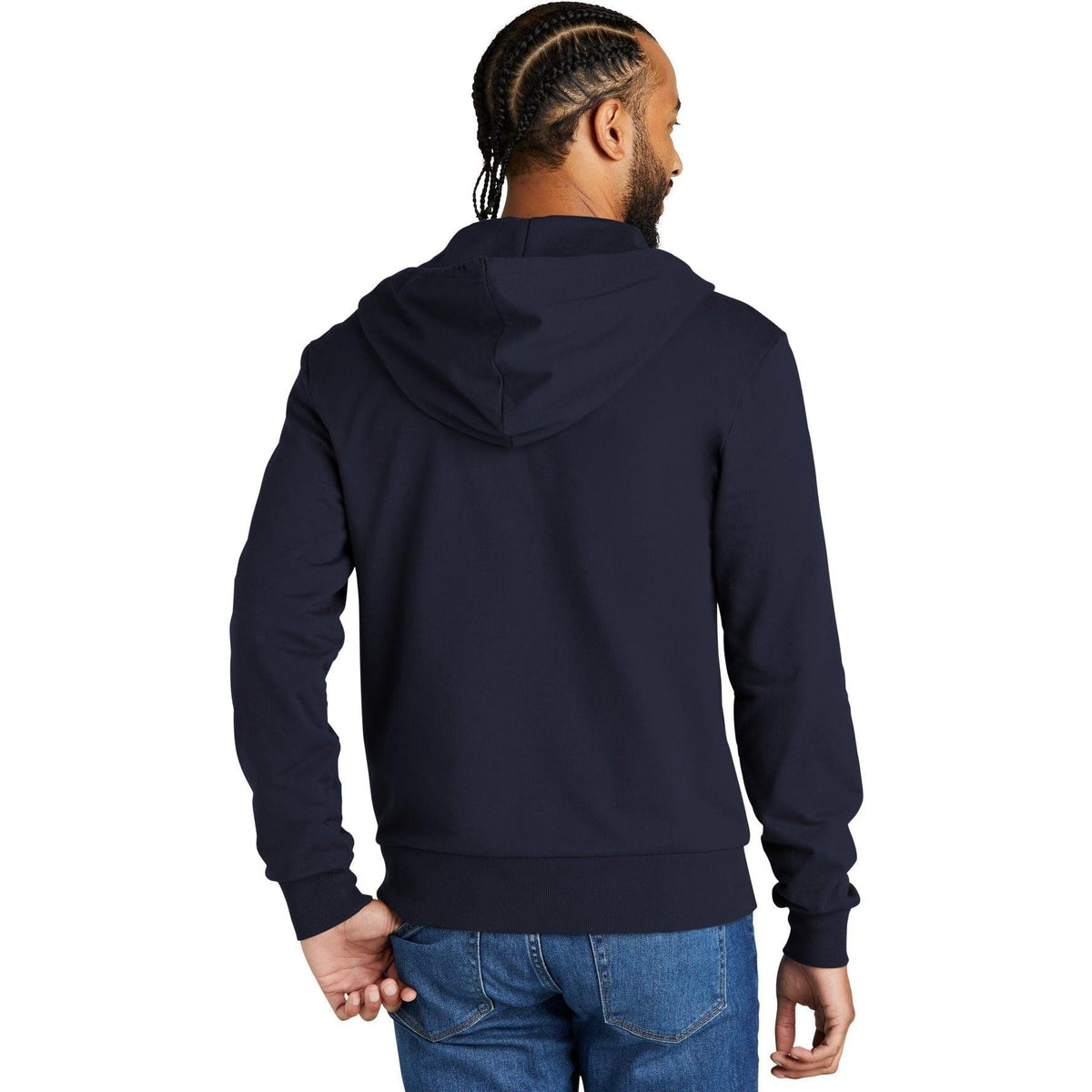 no-logo Allmade Unisex Organic French Terry Full-Zip Hoodie-Regular-Allmade-Thread Logic