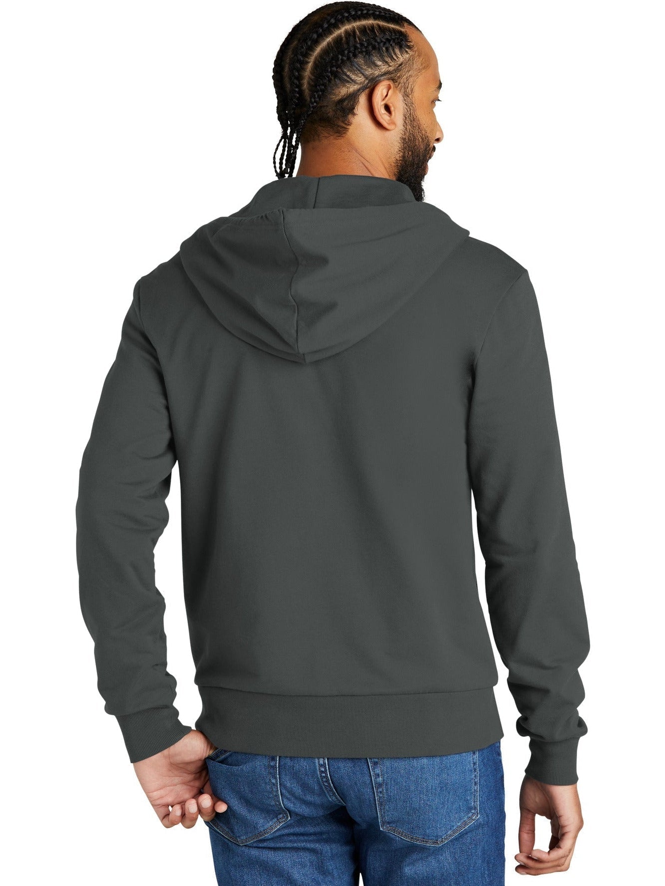 no-logo Allmade Unisex Organic French Terry Full-Zip Hoodie-Regular-Allmade-Thread Logic
