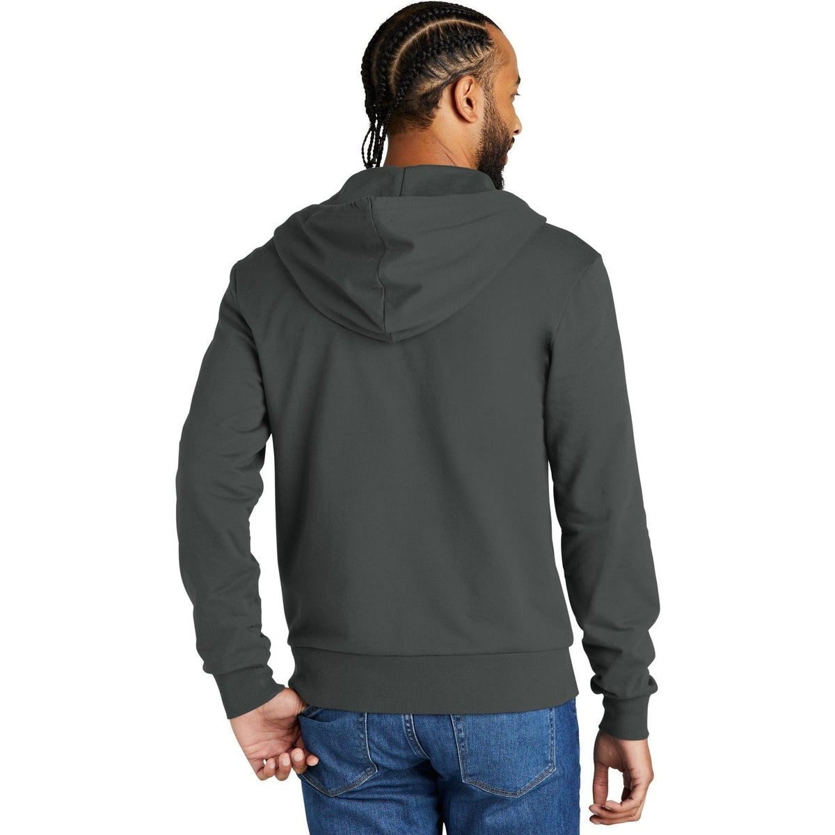 no-logo Allmade Unisex Organic French Terry Full-Zip Hoodie-Regular-Allmade-Thread Logic