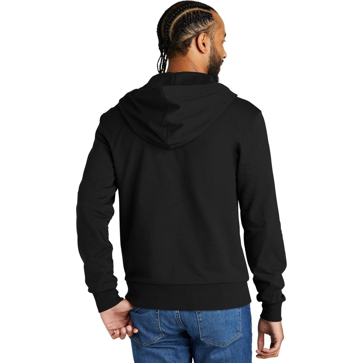 no-logo Allmade Unisex Organic French Terry Full-Zip Hoodie-Regular-Allmade-Thread Logic