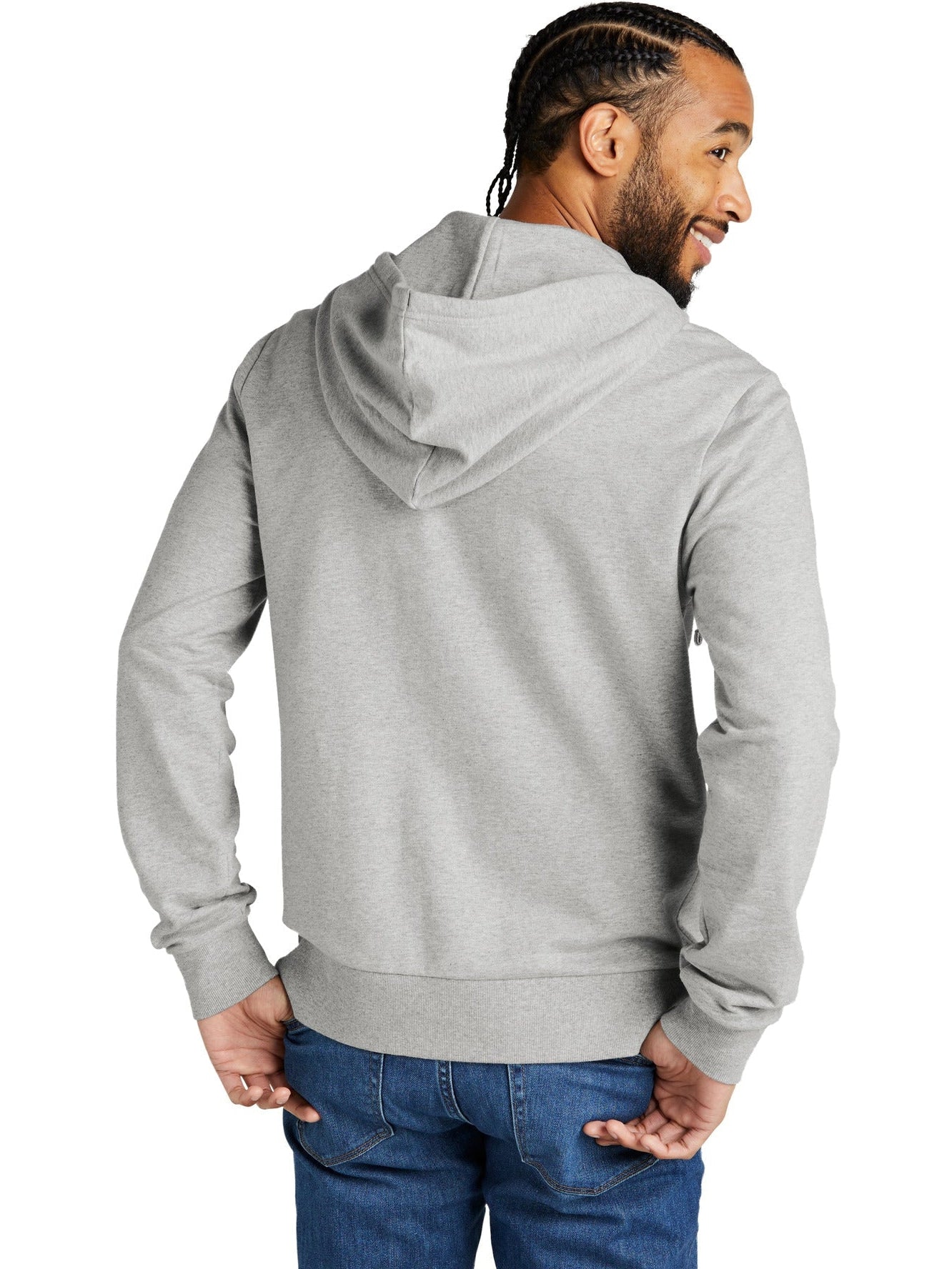 no-logo Allmade Unisex Organic French Terry Full-Zip Hoodie-Regular-Allmade-Thread Logic