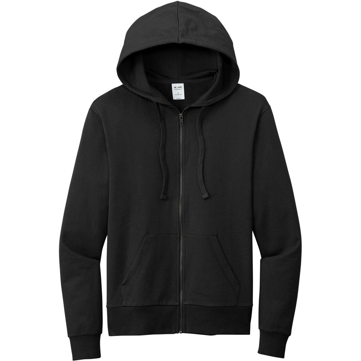 no-logo Allmade Unisex Organic French Terry Full-Zip Hoodie
