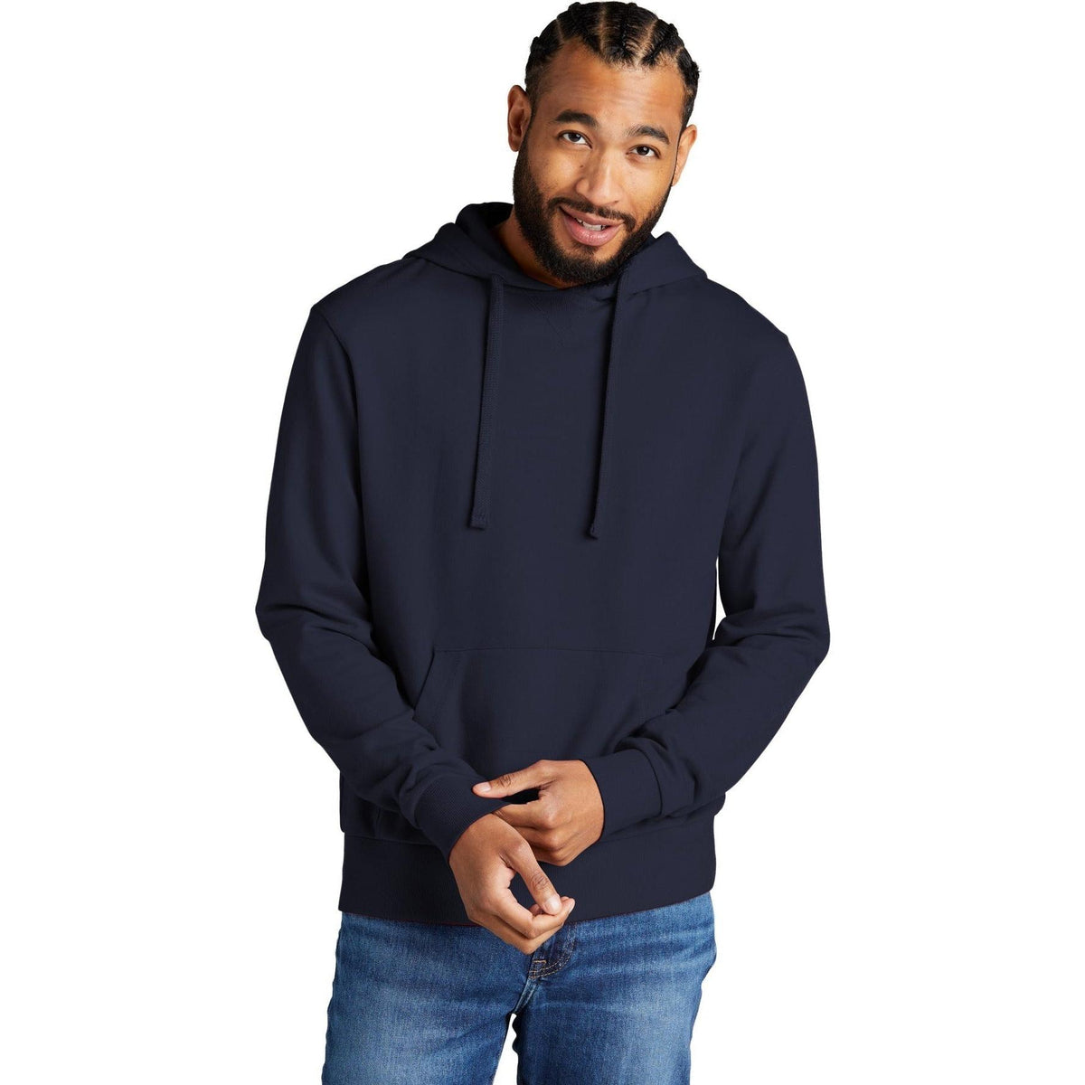 no-logo Allmade Unisex Organic French Terry Pullover Hoodie-Regular-Allmade-Thread Logic
