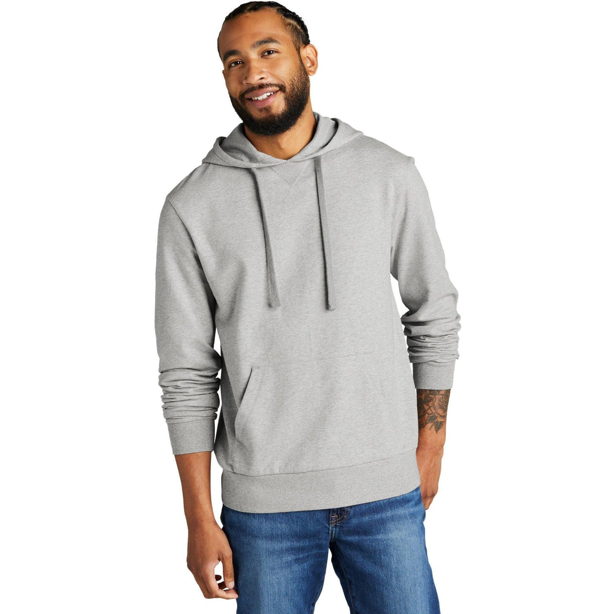 no-logo Allmade Unisex Organic French Terry Pullover Hoodie-Regular-Allmade-Thread Logic