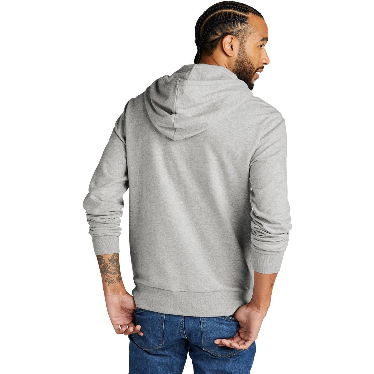 no-logo Allmade Unisex Organic French Terry Pullover Hoodie-Regular-Allmade-Thread Logic