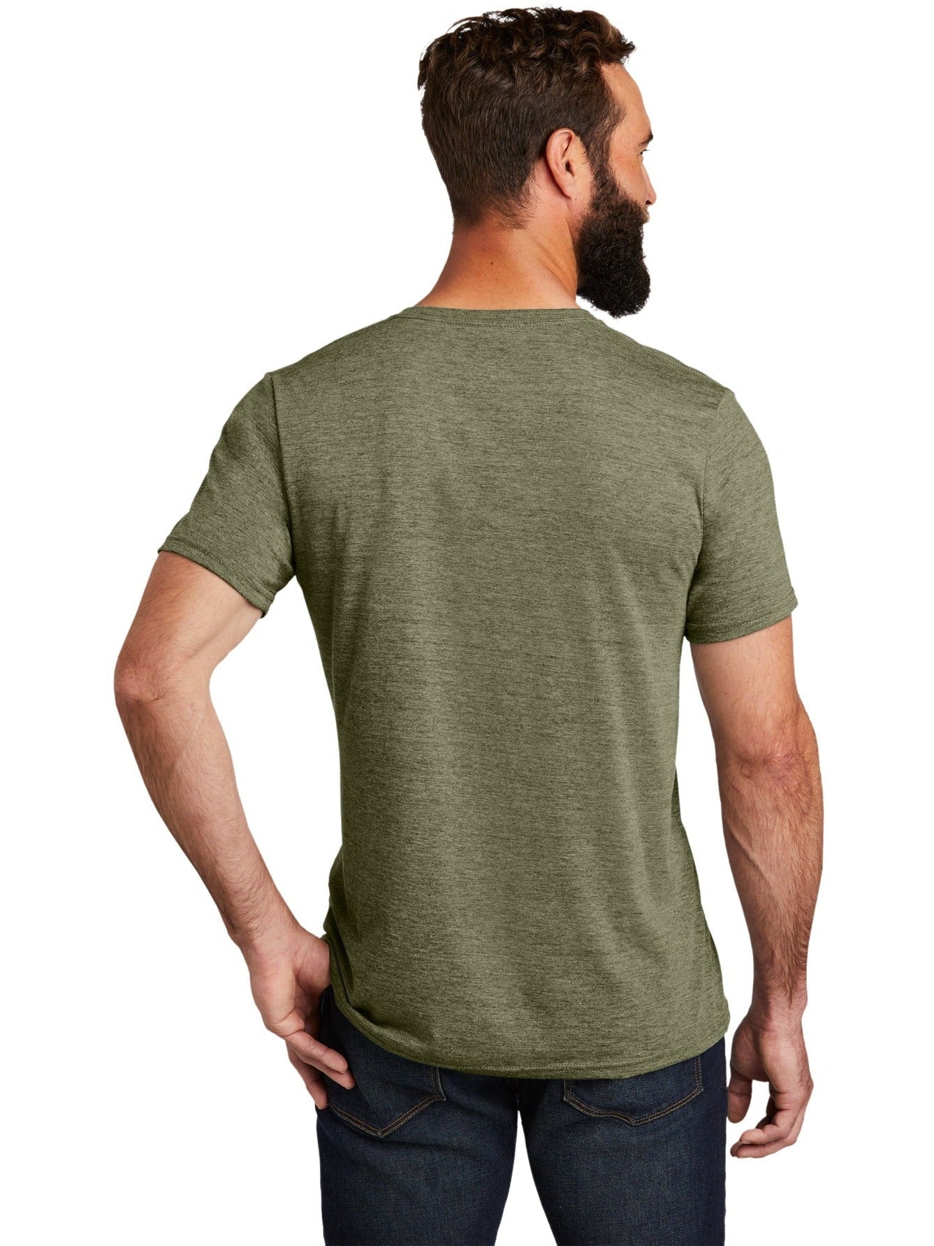 no-logo Allmade Unisex Tri-Blend V-Neck Tee-Regular-Allmade-Thread Logic
