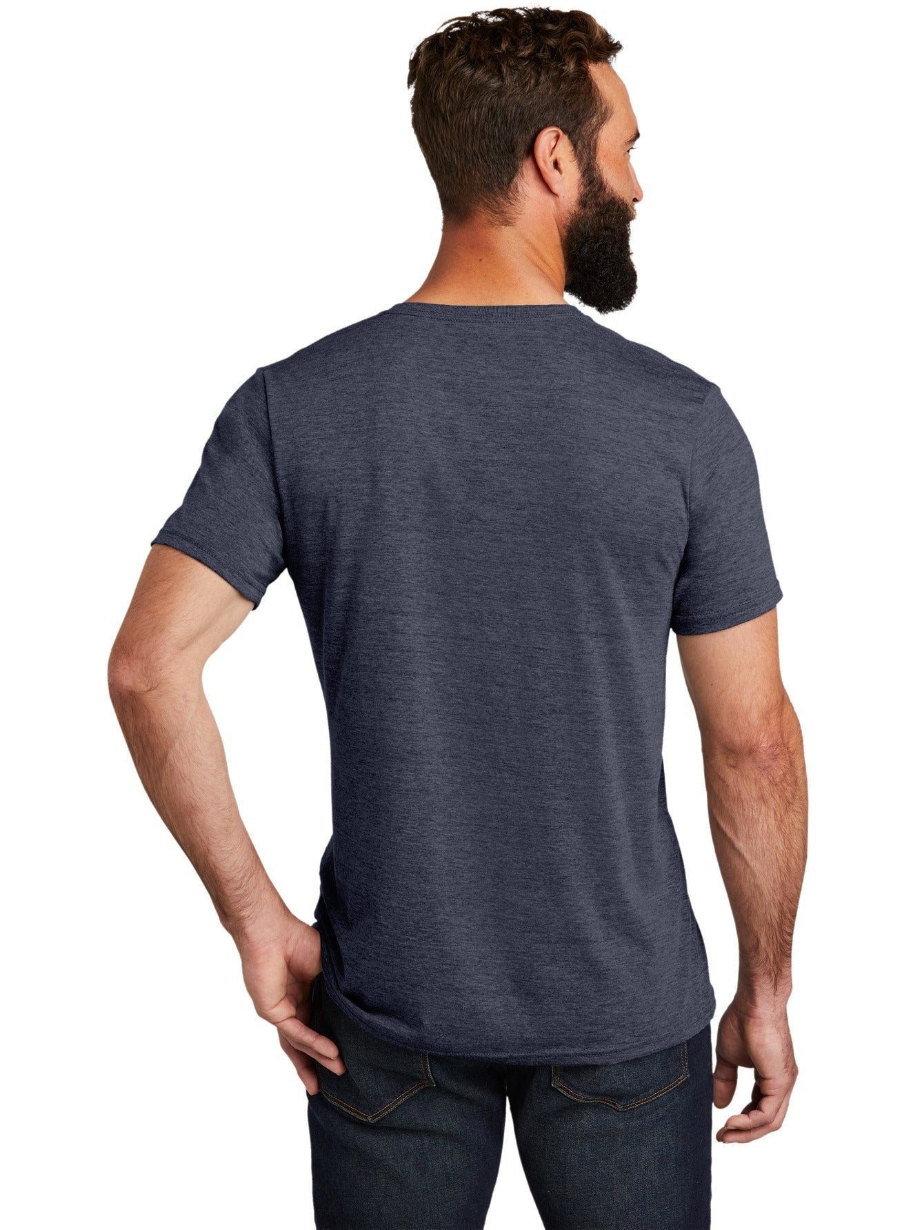no-logo Allmade Unisex Tri-Blend V-Neck Tee-Regular-Allmade-Thread Logic