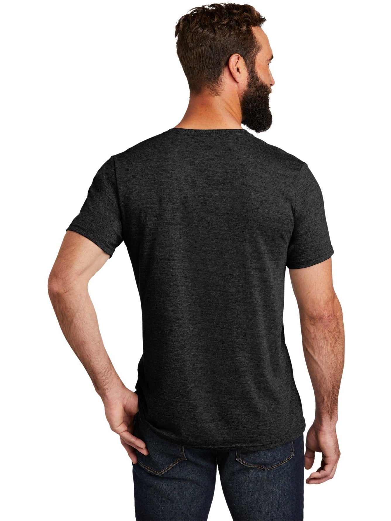 no-logo Allmade Unisex Tri-Blend V-Neck Tee-Regular-Allmade-Thread Logic