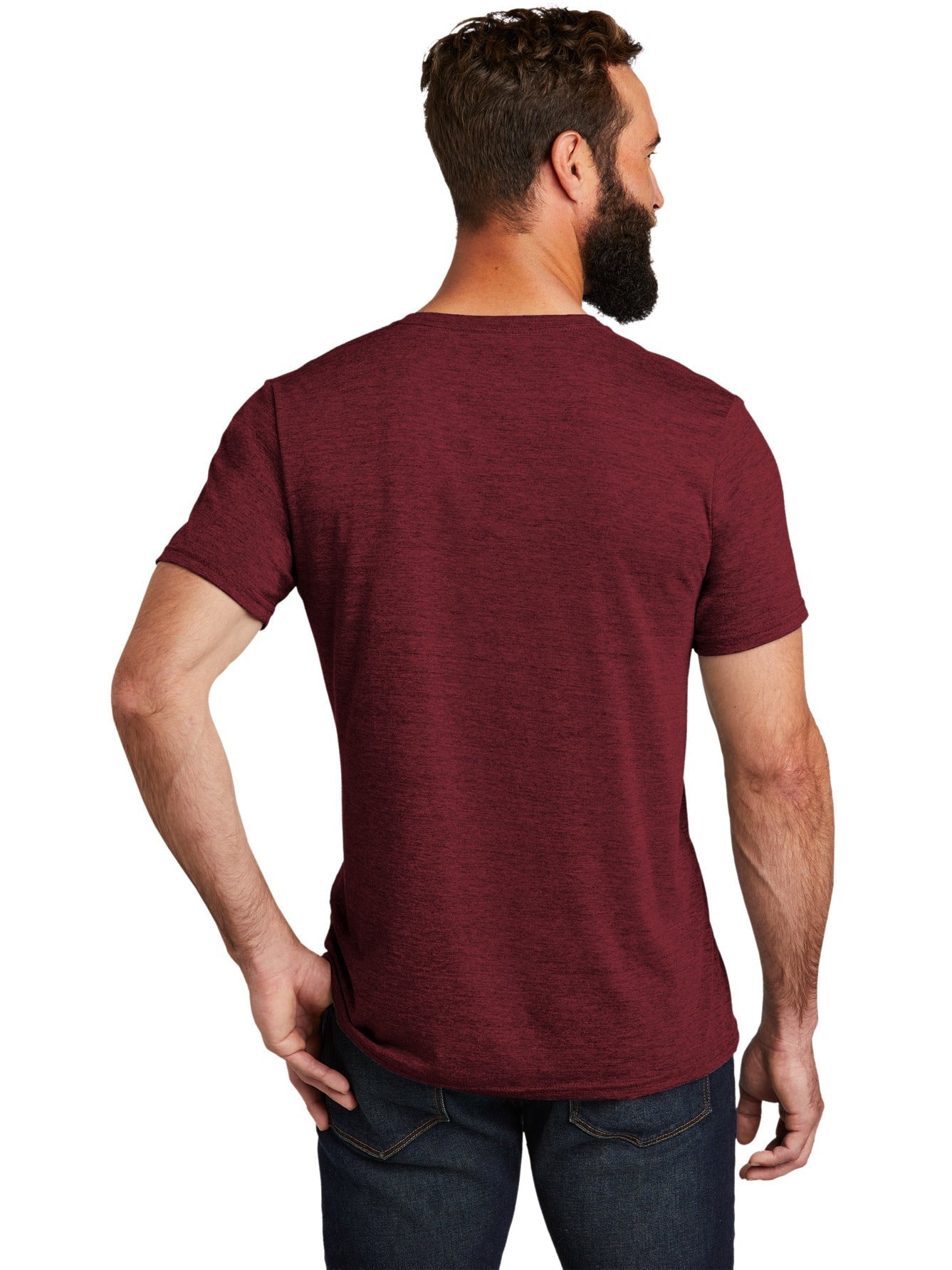 no-logo Allmade Unisex Tri-Blend V-Neck Tee-Regular-Allmade-Thread Logic