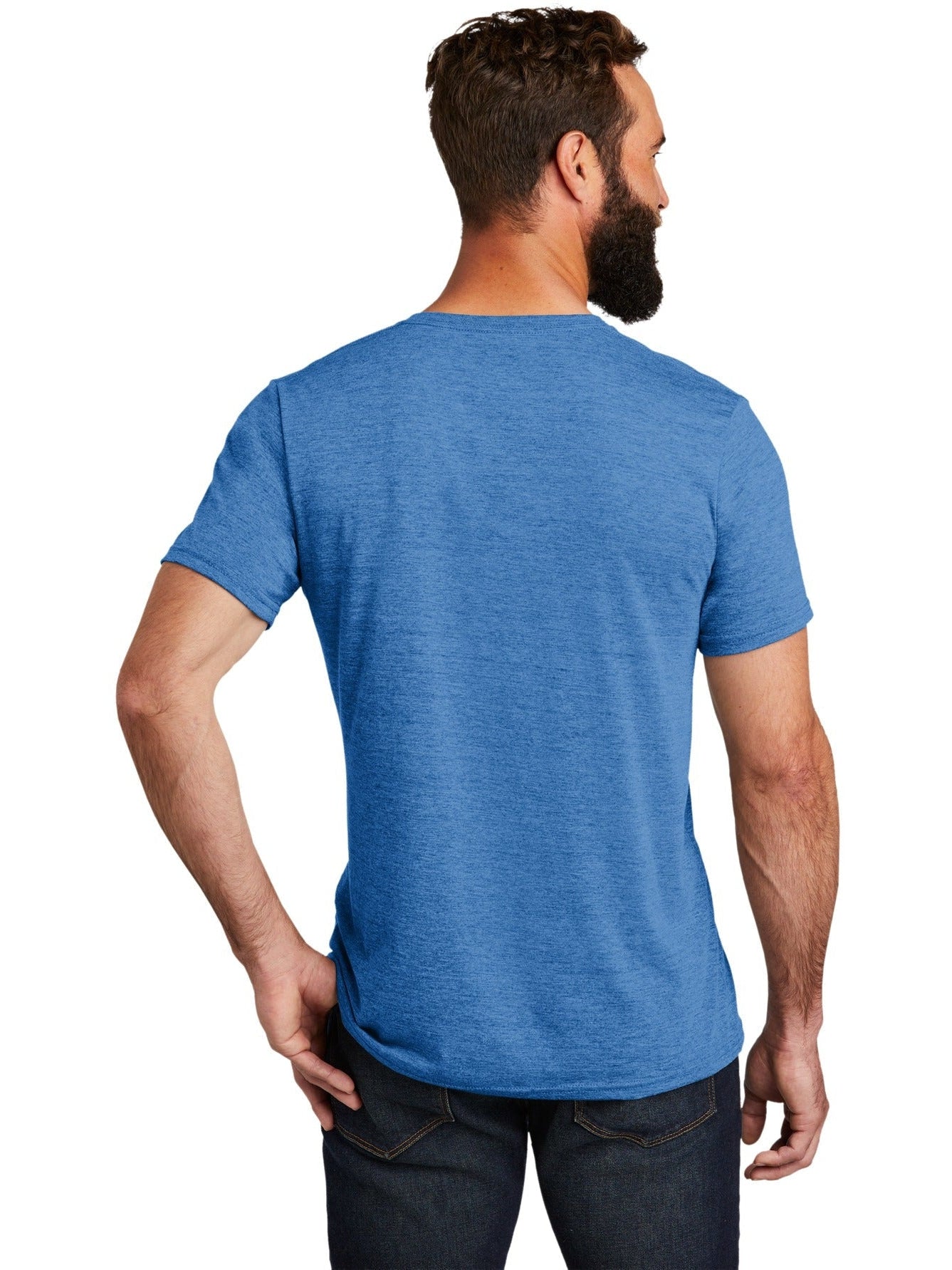 no-logo Allmade Unisex Tri-Blend V-Neck Tee-Regular-Allmade-Thread Logic