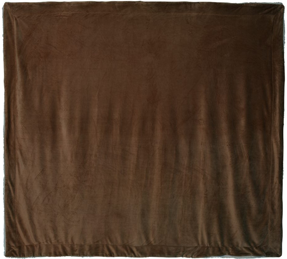 no-logo Alpine Fleece Oversized Mink Sherpa Blanket-Accessories-Alpine Fleece-Chocolate-1 Size-Thread Logic