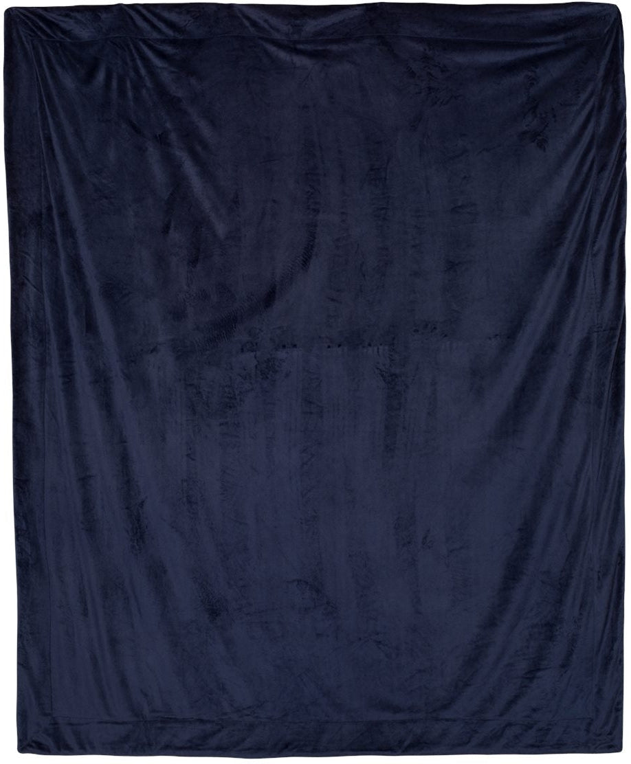 no-logo Alpine Fleece Oversized Mink Sherpa Blanket-Accessories-Alpine Fleece-Navy-1 Size-Thread Logic
