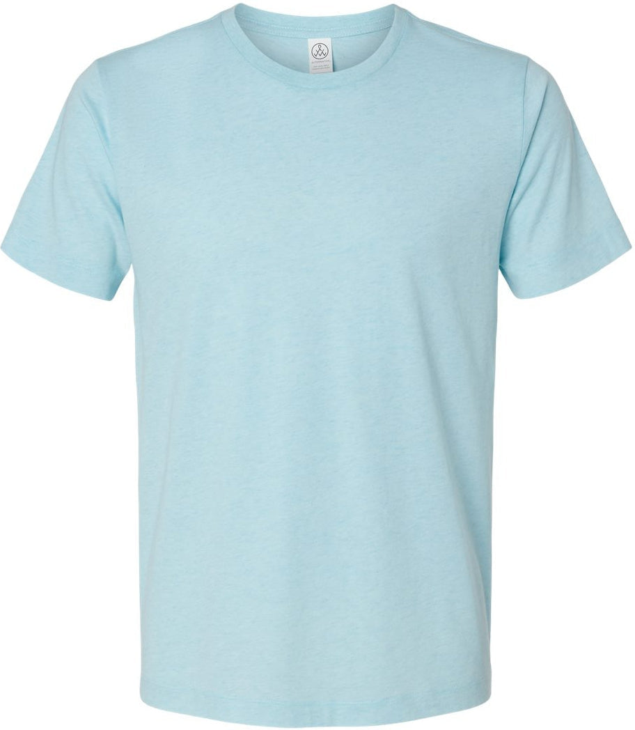 Alternative Botanical Dye Jersey Tee-Apparel-Alternative-Heather Botanical Aqua-S-Thread Logic