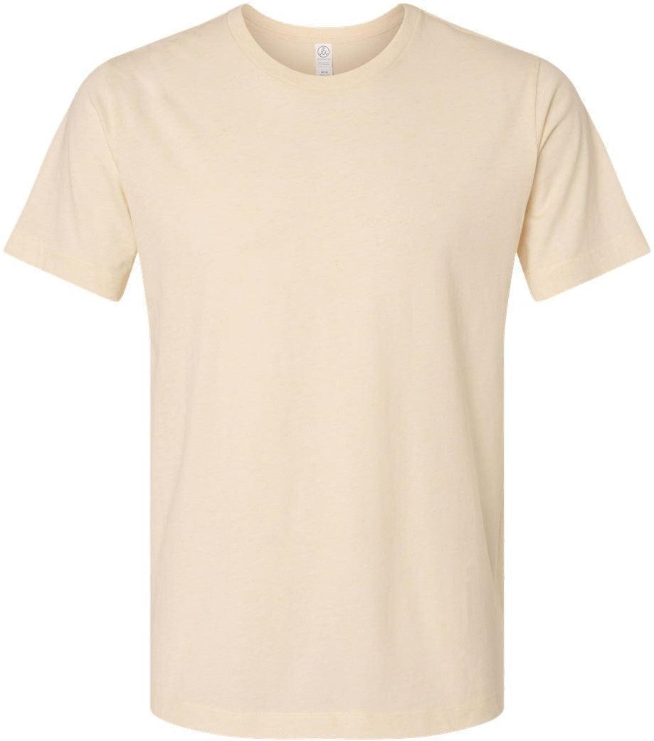 Alternative Botanical Dye Jersey Tee-Apparel-Alternative-Heather Pale Turmeric Yellow-S-Thread Logic