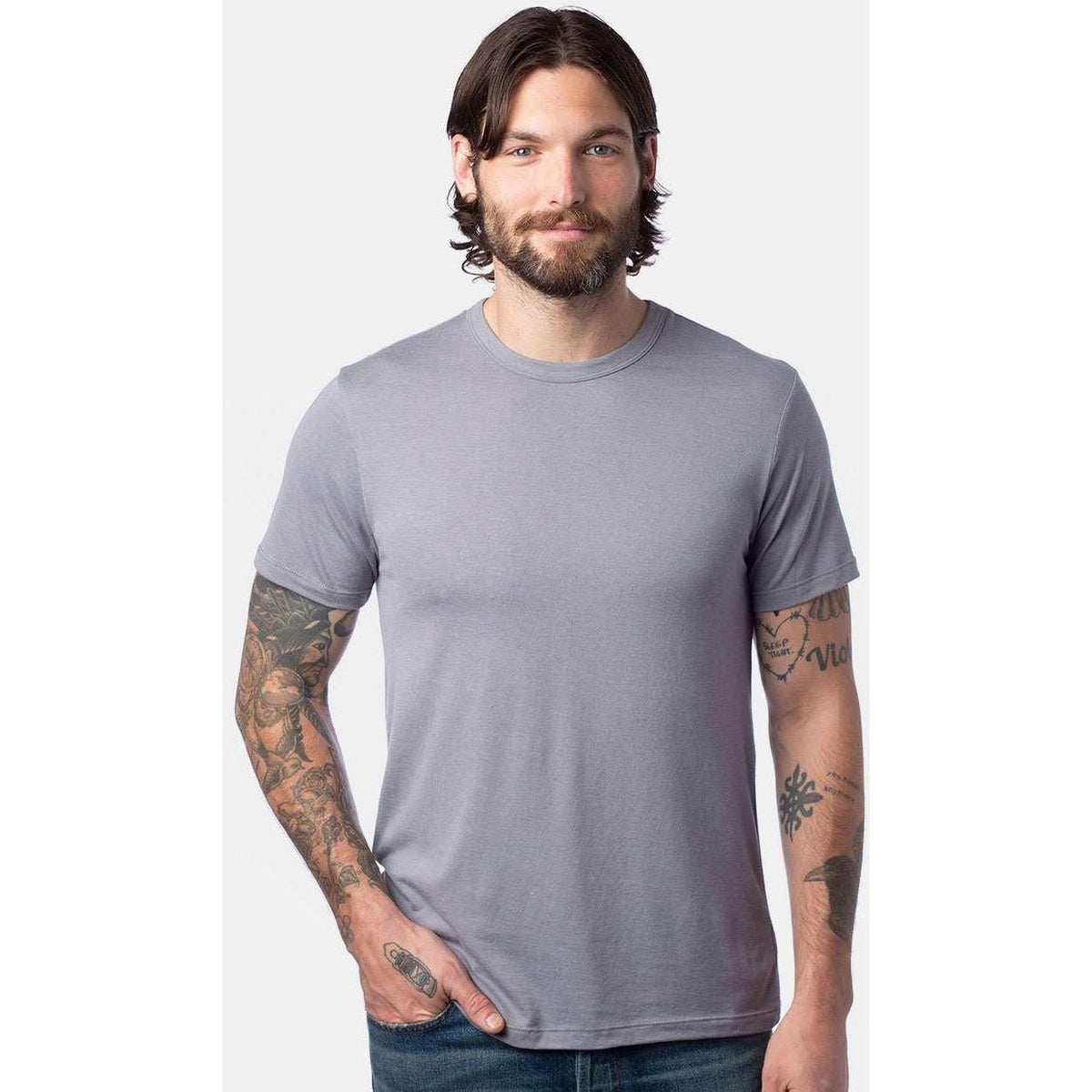 no-logo Alternative Earthleisure Modal Triblend Tee-T-Shirts-Alternative-Thread Logic