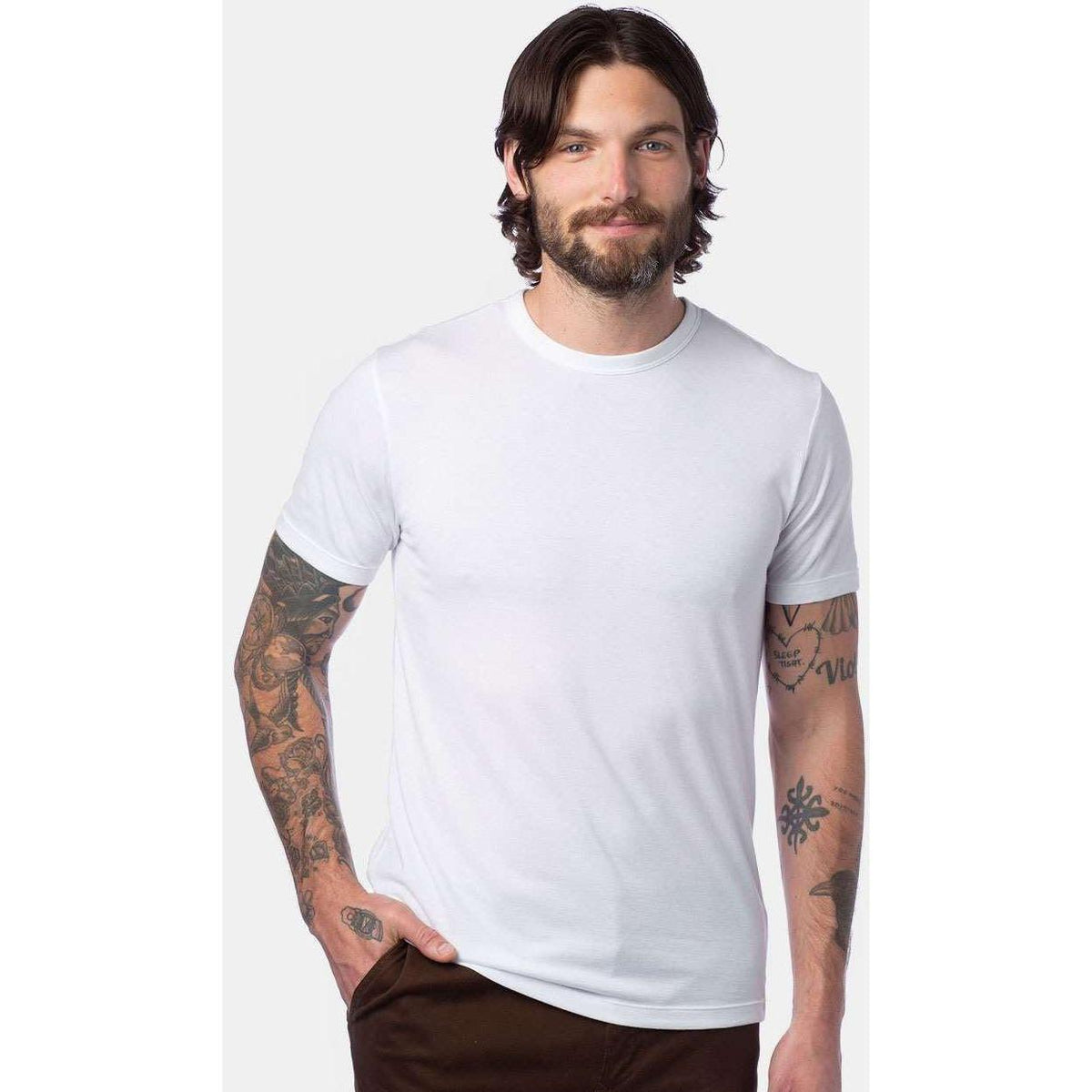 no-logo Alternative Earthleisure Modal Triblend Tee-T-Shirts-Alternative-Thread Logic