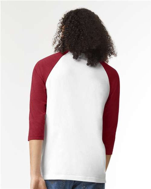 no-logo American Apparel CVC Raglan Tee-Apparel-American Apparel-Thread Logic