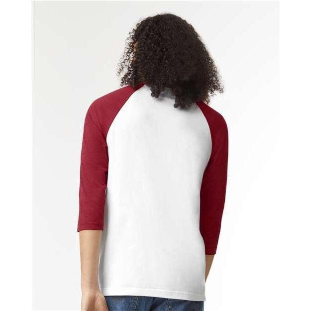 no-logo American Apparel CVC Raglan Tee-Apparel-American Apparel-Thread Logic
