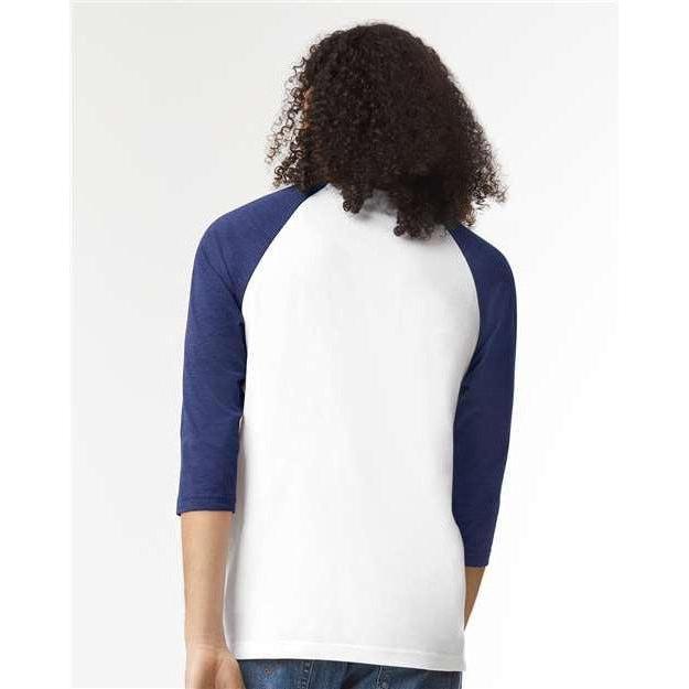 no-logo American Apparel CVC Raglan Tee-Apparel-American Apparel-Thread Logic