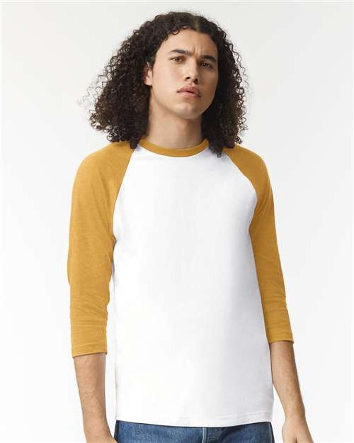 no-logo American Apparel CVC Raglan Tee-Apparel-American Apparel-Thread Logic