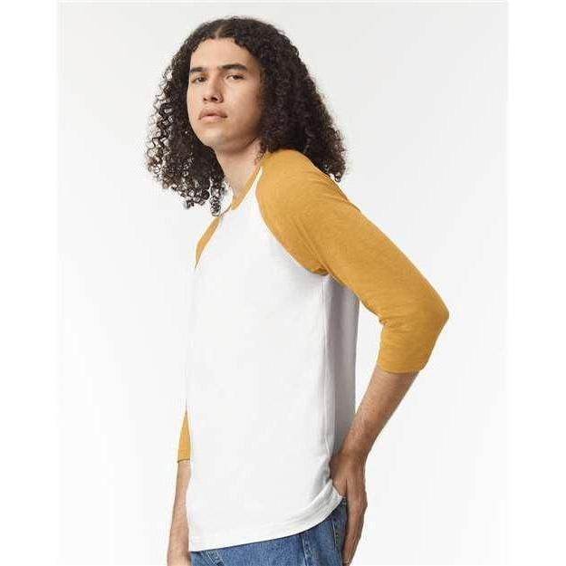no-logo American Apparel CVC Raglan Tee-Apparel-American Apparel-Thread Logic