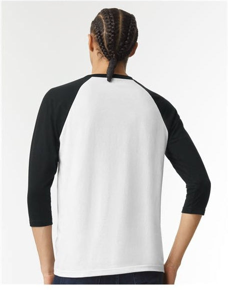 no-logo American Apparel CVC Raglan Tee-Apparel-American Apparel-Thread Logic