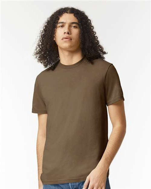 no-logo American Apparel CVC Tee-Apparel-American Apparel-Heather Army-S-Thread Logic