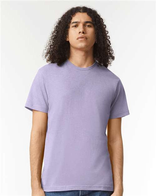 no-logo American Apparel CVC Tee-Apparel-American Apparel-Heather Lilac-S-Thread Logic