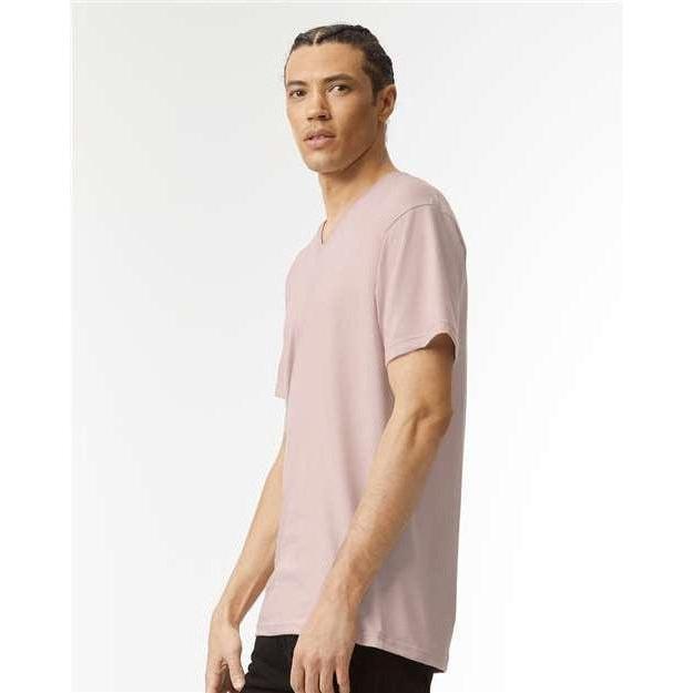 no-logo American Apparel CVC V-Neck Tee-Apparel-American Apparel-Thread Logic