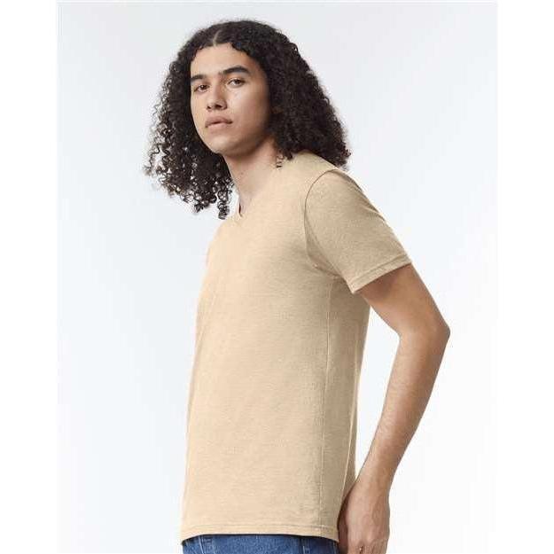 no-logo American Apparel CVC V-Neck Tee-Apparel-American Apparel-Thread Logic