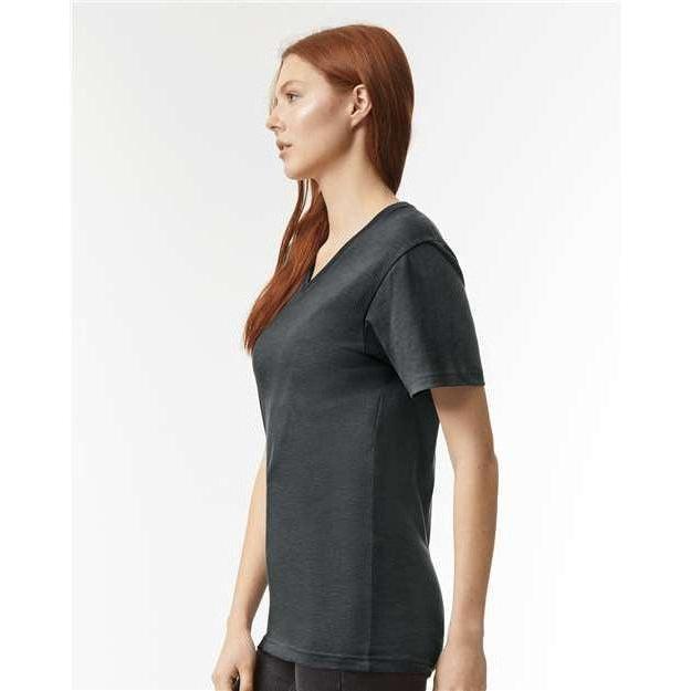 no-logo American Apparel CVC V-Neck Tee-Apparel-American Apparel-Thread Logic