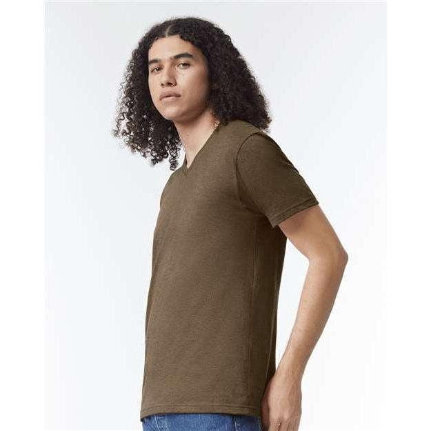 no-logo American Apparel CVC V-Neck Tee-Apparel-American Apparel-Thread Logic