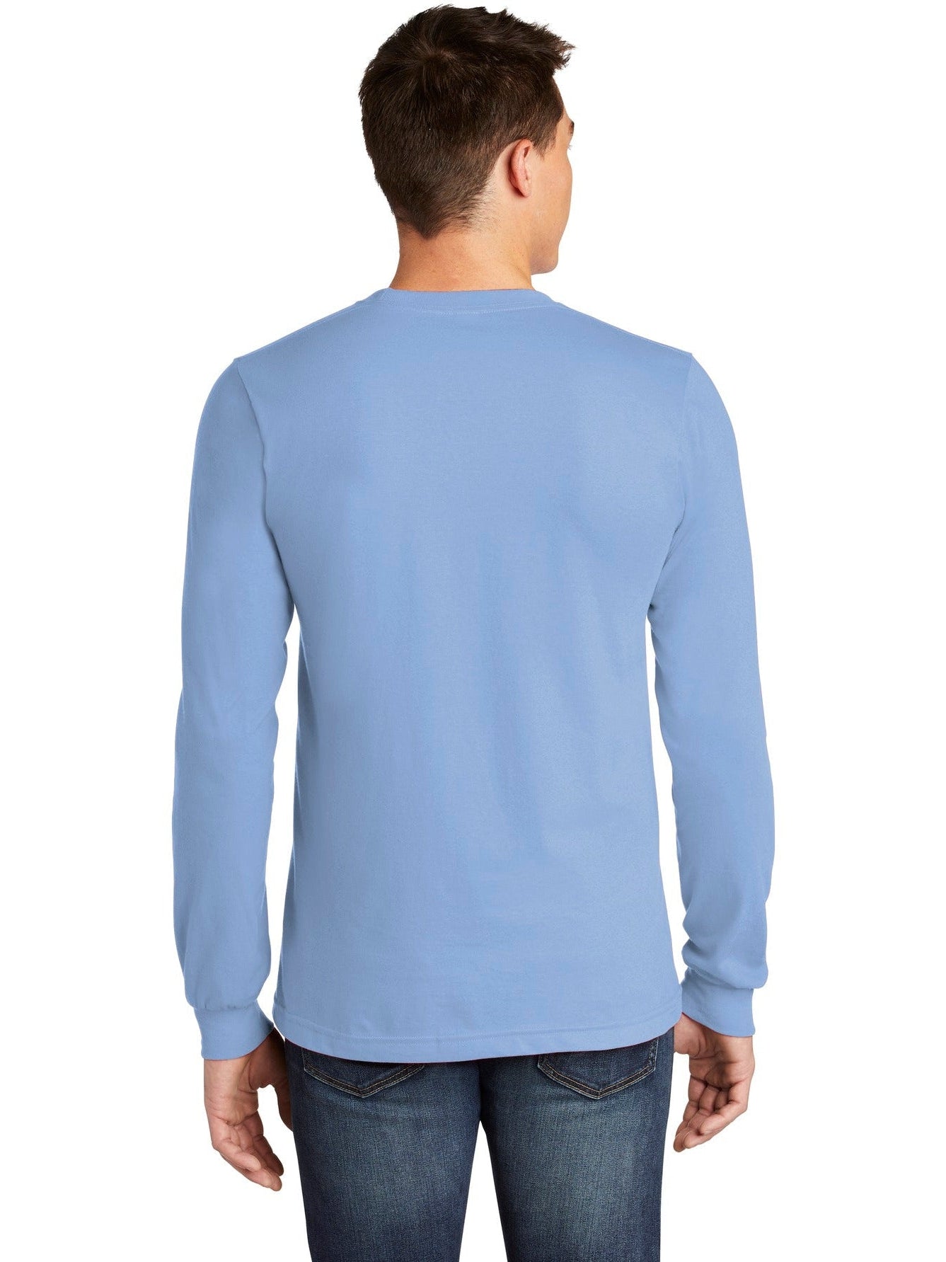 no-logo American Apparel Fine Jersey Long Sleeve T-Shirt-Regular-American Apparel-Thread Logic